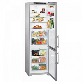 Серый холодильник Liebherr CBNesf 3913