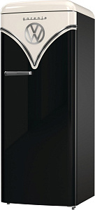 Чёрный маленький холодильник Gorenje OBRB615DBK фото 4 фото 4