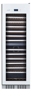 Узкий высокий винный шкаф LIBHOF SRD-164 white фото 2 фото 2