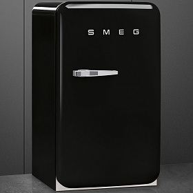 Чёрный двухкамерный холодильник Smeg FAB10RNE фото 3 фото 3