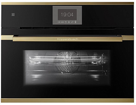 Компактный духовой шкаф с микроволнами Kuppersbusch CBM 6550.0 S4 Gold