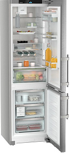 Серебристый холодильник Liebherr CNsdd 5753