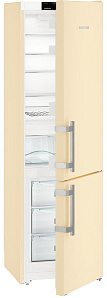 Двухкамерный бежевый холодильник Liebherr CUbe 4015 фото 4 фото 4