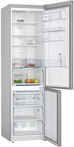 Серебристый холодильник Bosch KGN39XL27R фото 2 фото 2