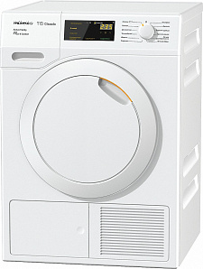 Белая сушильная машина Miele TDD230WP