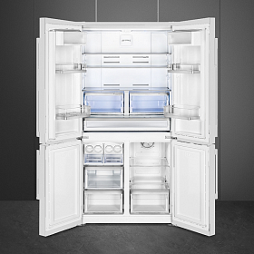 Холодильник 90 см ширина Smeg FQ60BDF фото 2 фото 2