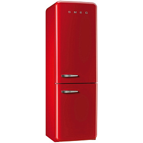Красный холодильник Smeg FAB 32RRN1