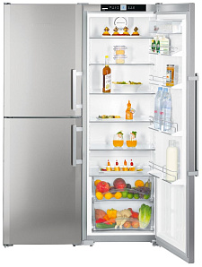 Холодильники Liebherr стального цвета Liebherr SBSef 7343 фото 2 фото 2