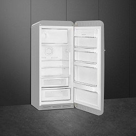 Невысокий холодильник с морозильной камерой Smeg FAB28RSV5 фото 2 фото 2