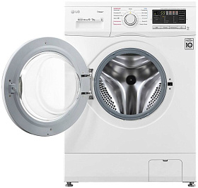 Узкая стиральная машина с сушкой LG F1296CDS0 фото 4 фото 4