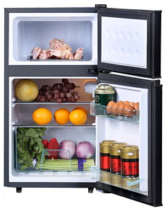 Встраиваемый холодильник под столешницу TESLER RCT-100 Wood