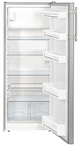 Маленький серебристый холодильник Liebherr Kel 2834 фото 3 фото 3
