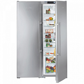 Холодильники Liebherr стального цвета Liebherr SBSes 7252