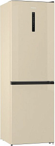 Двухкамерный бежевый холодильник Gorenje NRK6192AC4 фото 3 фото 3
