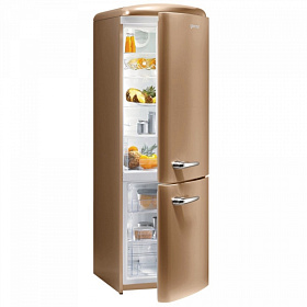 Коричневый холодильник Gorenje RK 60359 OCO