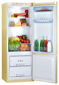 Узкий холодильник 60 см Позис RK-102 бежевый