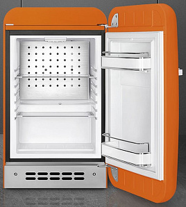 Маленький узкий холодильник Smeg FAB5ROR5 фото 4 фото 4