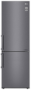 Холодильник  с электронным управлением LG GA-B 459 BLCL темный графит