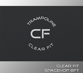 Черный батут Clear Fit SpaceHop 8FT фото 3 фото 3