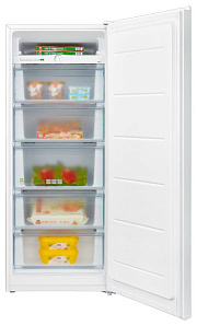 Недорогой узкий холодильник Midea MF 1142 W