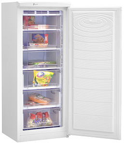 Недорогой маленький холодильник NordFrost DF 165 WAP белый