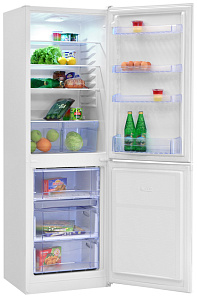 Двухкамерный холодильник NordFrost NRB 119 032 белый