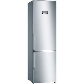 Серебристый холодильник Ноу Фрост Bosch VitaFresh KGN39XL3OR