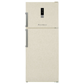 Бежевый холодильник с No Frost Schaub Lorenz SLUS435X3E