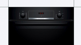 Встраиваемый черный электрический духовой шкаф Bosch HBJ 554 YB0R фото 2 фото 2