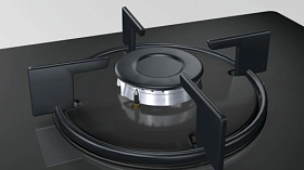 Чёрная газовая варочная панель Bosch POP6B6B10 фото 3 фото 3