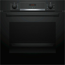Встраиваемый черный электрический духовой шкаф 60 см Bosch HBA534EB0