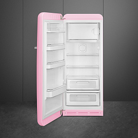Бесшумный холодильник для студии Smeg FAB28LPK3 фото 2 фото 2