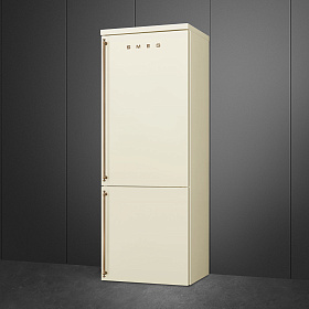 Двухкамерный холодильник цвета слоновой кости Smeg FA8005RPO фото 4 фото 4