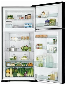 Холодильник с верхней морозильной камерой Hitachi R-VG 662 PU7 GPW фото 2 фото 2