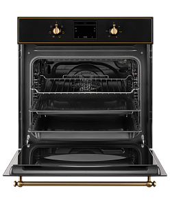 Классический духовой шкаф чёрного цвета Kuppersberg SR 615 B Bronze фото 2 фото 2