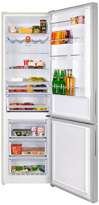 Двухкамерный холодильник Maunfeld MFF200NFBG