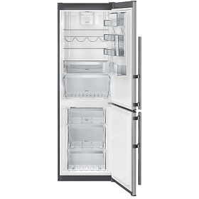 Серебристый холодильник Electrolux EN93489MX
