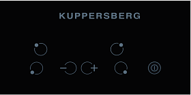 Чёрная варочная панель Kuppersberg FA6VS01 фото 2 фото 2