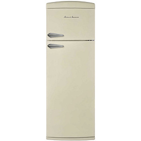 Бежевый холодильник в стиле ретро Schaub Lorenz SLU S310C1