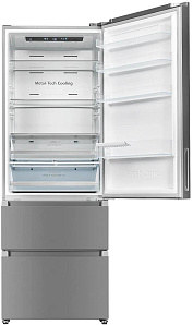 Двухкамерный холодильник шириной 70 см Kuppersberg RFFI 2070 X фото 2 фото 2
