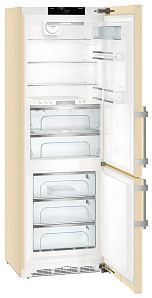 Двухкамерный холодильник цвета слоновой кости Liebherr CBNbe 5775 фото 4 фото 4