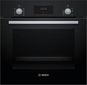 Встраиваемый черный электрический духовой шкаф 60 см Bosch HBF113BA0Q