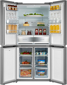 Холодильник  с морозильной камерой Midea MRC518SFNX фото 3 фото 3