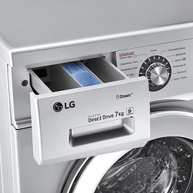 Узкая стиральная машина LG F1296HDS4 фото 4 фото 4