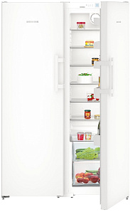 Двухдверный белый холодильник Liebherr SBS 7242 фото 2 фото 2