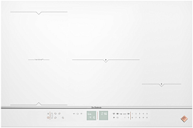 Белая стеклокерамическая варочная панель De Dietrich DPI7884W