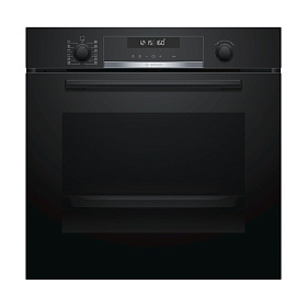 Встраиваемый черный электрический духовой шкаф 60 см Bosch HBG578FB0R