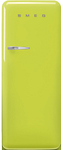 Зелёный холодильник Smeg FAB28RLI5