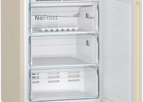 Холодильник кремового цвета Bosch KGN39VK24R фото 3 фото 3