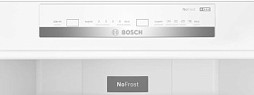 Двухкамерный серебристый холодильник Bosch KGN39UL25R фото 3 фото 3